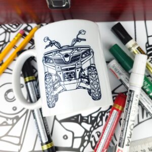 Kubek TECH CF MOTO CFORCE 520 -19R