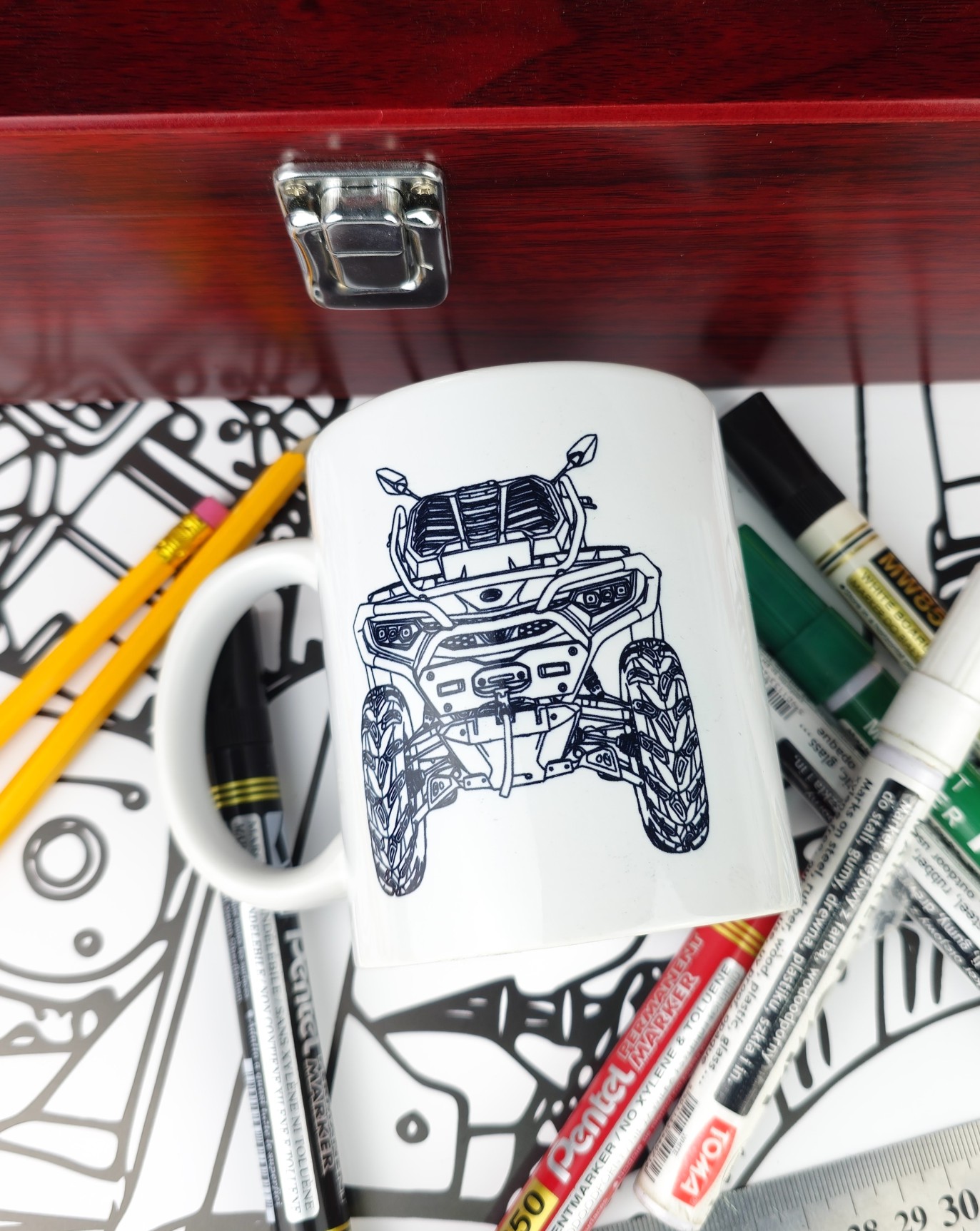 Kubek TECH CF MOTO CFORCE 1000 MV