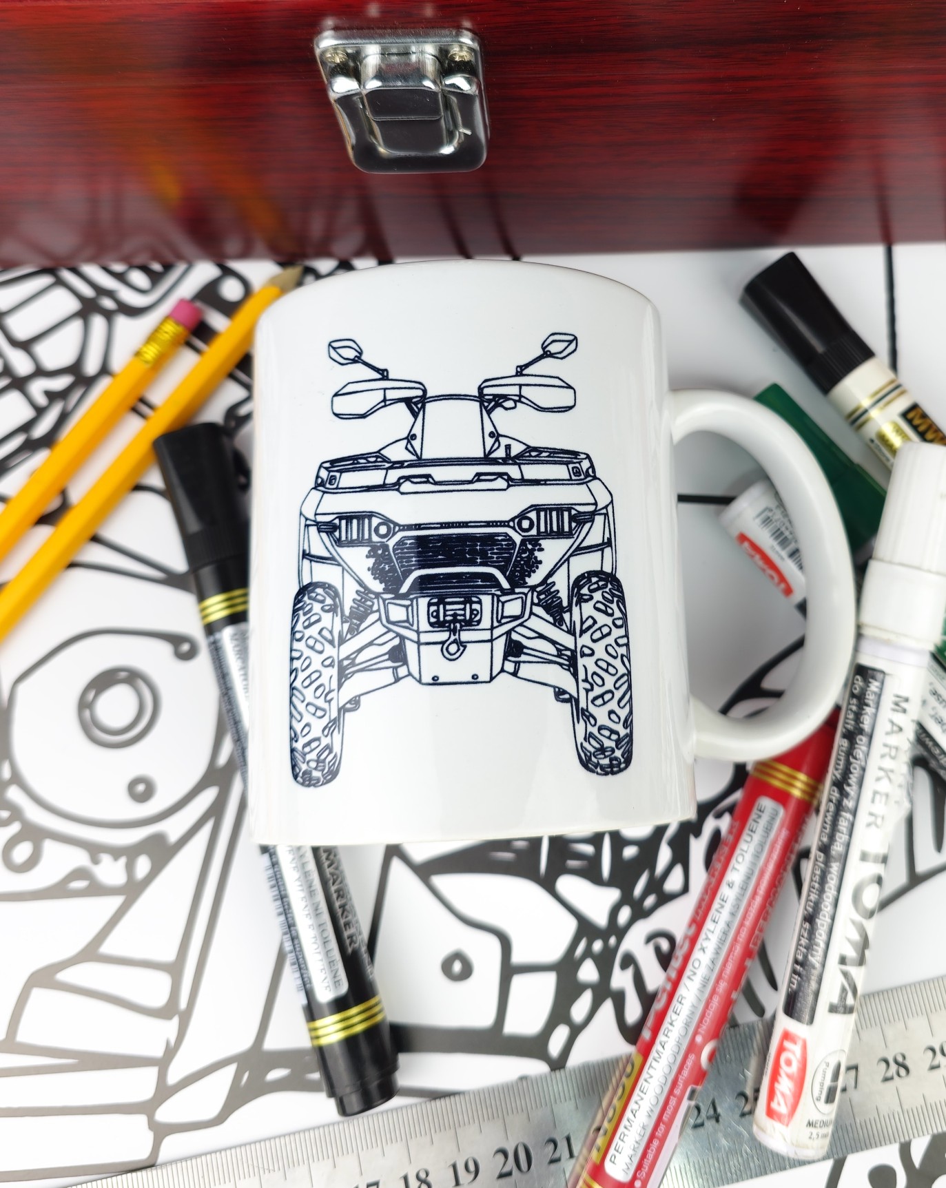 Kubek TECH BENDA REDSTONE 550