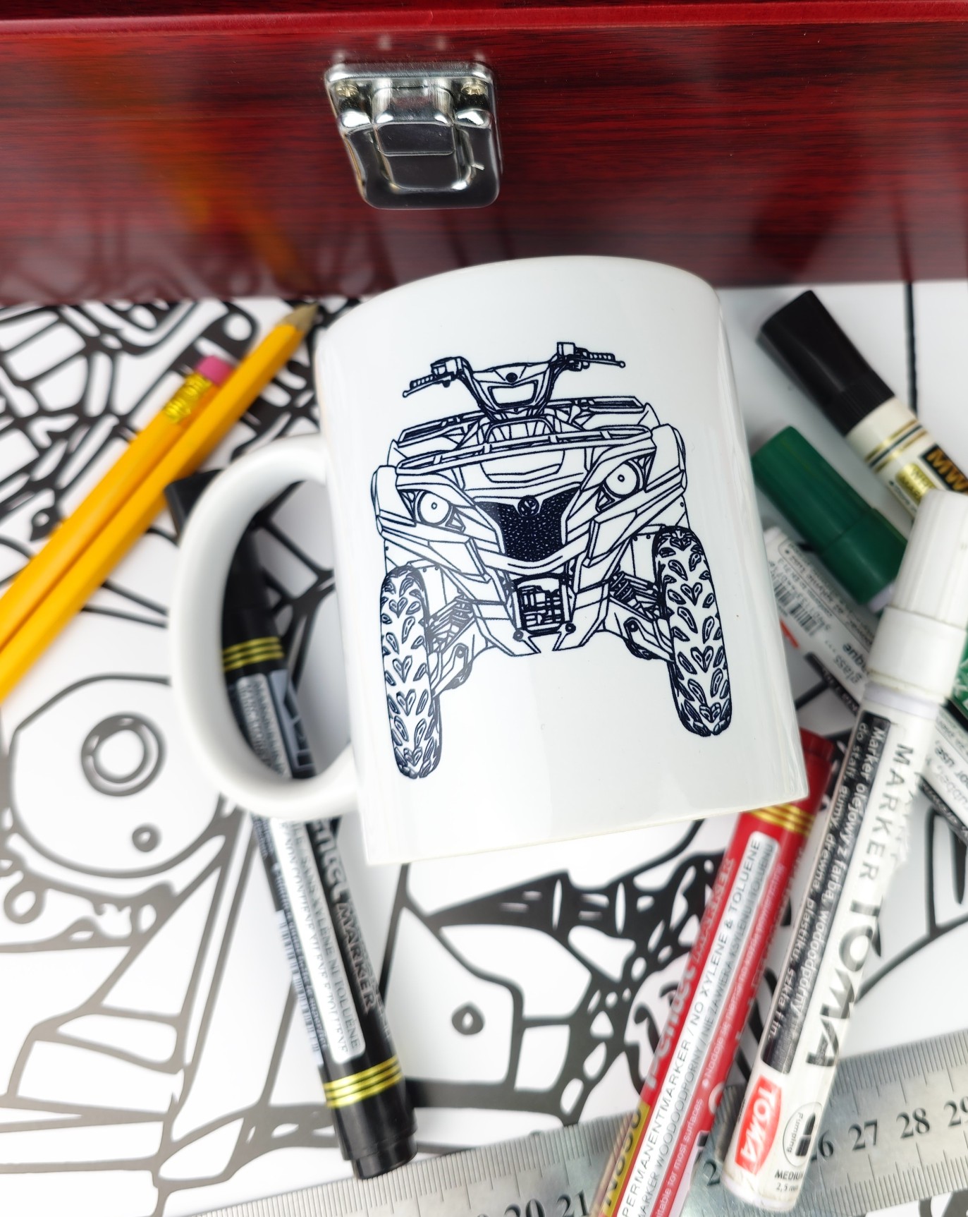 Kubek TECH YAMAHA GRIZZLY 700